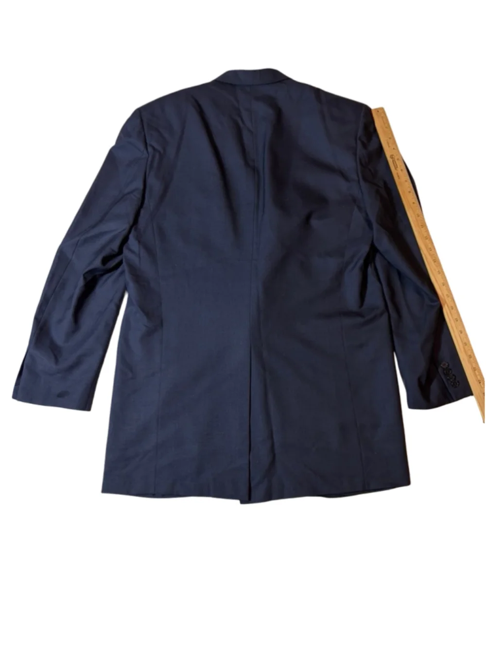 Brioni for Neiman Marcus Navy Super 150s Wool Blazer Italy Tailored 46L
